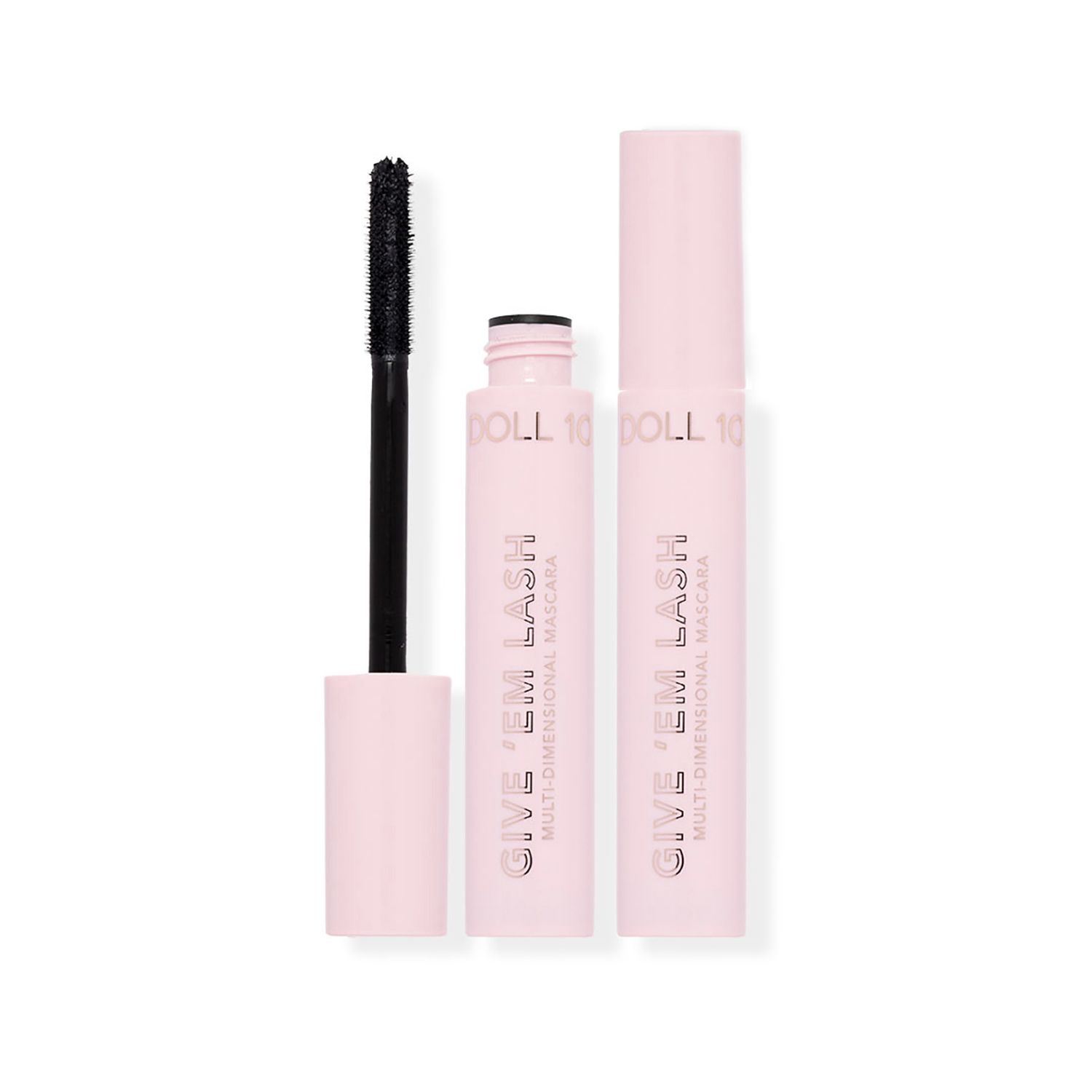 DOLL 10 BEAUTY Give 'Em Lash Multi-Dimensioal Mascara 2x 12ml
