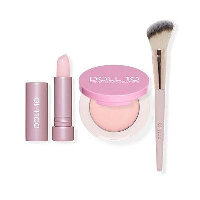 DOLL 10 BEAUTY In the Mood Lippenstift 3,2g & Rouge 3,5g mit Pinsel