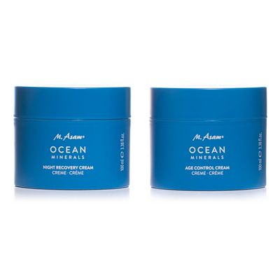M.ASAM® Ocean Minerals Age Control Cream 100ml,Night Recovery Cream 100ml