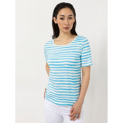 STEFFEN SCHRAUT Shirt, 1/2-Arm Rundhalsausschnitt aus ECOVERO Viskose figurumspielend