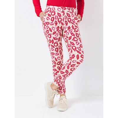 KILIAN KERNER SENSES Hose, knöchellang bedruckt Rundumdehnbund schmales Bein