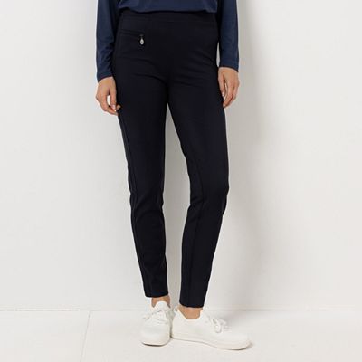 STRANDFEIN Hose Swenja Rundumdehnbund OEKO-TEX®Standard 100 schmales Bein