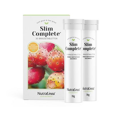 Thumbnail - NutraLinea® Slim Complete Duo Drink mit Kaktusfeigenextrakt 2x15 Brausetabletten