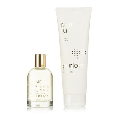 pur lu by frauke ludowig purlove EdP 100ml mit Fixateur, Duschgel 250ml