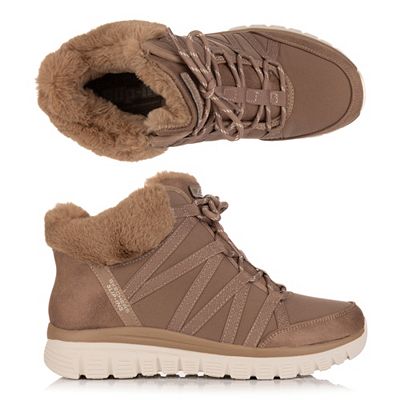 SKECHERS Damen-Stiefelette Graceful Materialmix Hands Free Slip-ins®