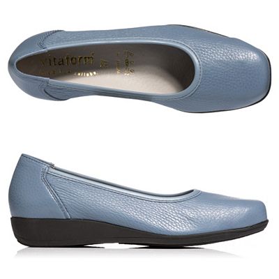 VITAFORM Ballerina Hirschleder Shock Absorber Sohle Hilka
