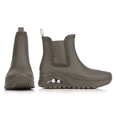 SKECHERS Damen-Gummistiefel Dancing N The Rain Uno Rugged wasserdicht