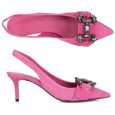 STEFFEN SCHRAUT by Kennel & Schmenger Damen-Slingback echt Leder Absatz ca. 7cm