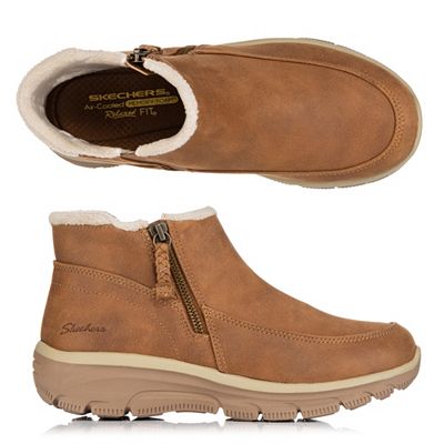 SKECHERS Damen-Stiefelette Modern Comfort Winter wasserabweisend flexible Sohle