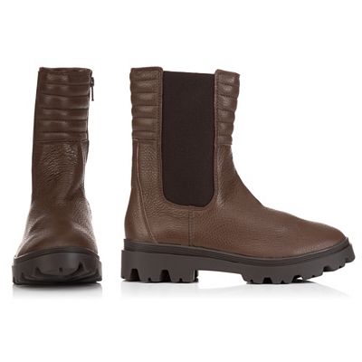 VITAFORM Damen-Stiefelette Hirschleder Reißverschluss innen Sohle Finja