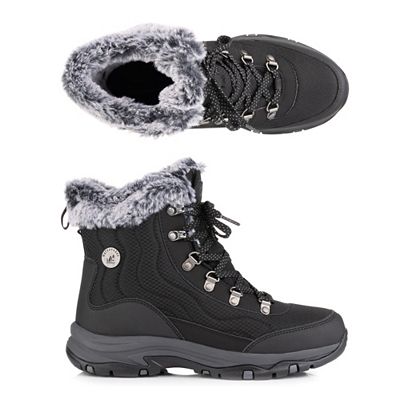 SKECHERS Damen-Stiefel Trego Stormie gefüttert rutschfest