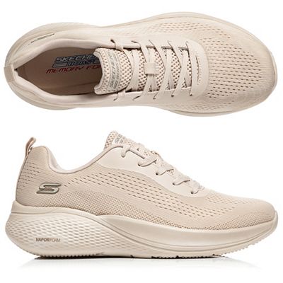 SKECHERS Damen-Sneaker Bobs Infinity Strick Memory Foam
