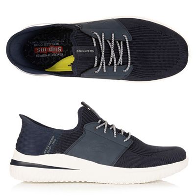 Thumbnail - SKECHERS Herren-Slipper Delson 3.0- Lavell Materialmix Hands Free Slip-Ins®