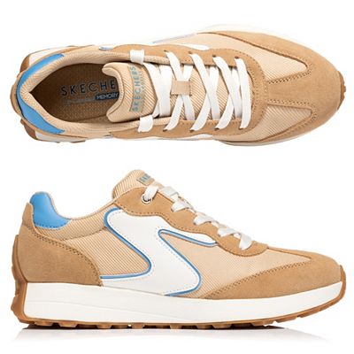 SKECHERS Damen-Sneaker Gusto Materialmix Memory Foam