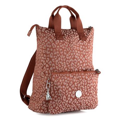 KIPLING® Rucksack Emina Jacquard- Leopard-Optik