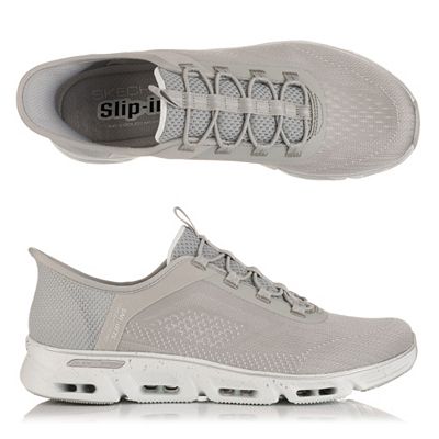 SKECHERS Damen-Slipper Glide Step Gratify Mesh Hands Free Slip-ins®