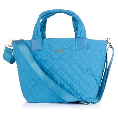 STEFFEN SCHRAUT Henkeltasche Nylon gesteppt diverse Fächer abnehmbarer Riemen