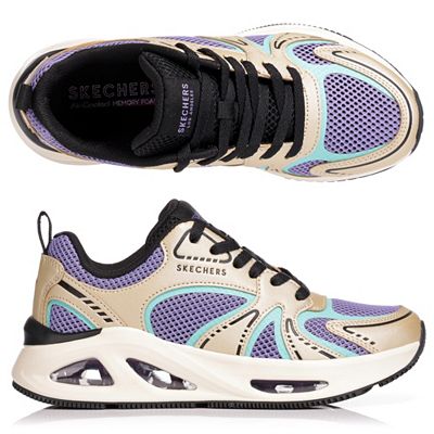 Thumbnail - SKECHERS Damen-Sneaker Uno Ego Illustris Air Materialmix Memory Foam