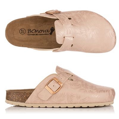 BONOVA Damen-Clog Bonoflor verstellbarer Riemen Super-Soft-Fußbett