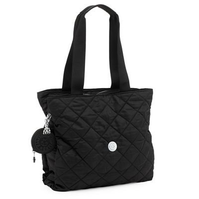 KIPLING® Schultertasche Anusha 3 Hauptfächer 2 Anhänger