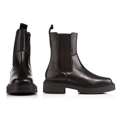 Thumbnail - VIA MILANO Damen-Stiefelette echt Leder Reißverschluss Innensohle gepolstert