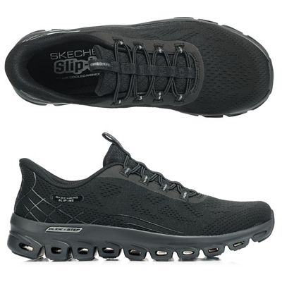 Thumbnail - SKECHERS Damen-Slipper Glide-Step Elevate Mesh Hands Free Slip-Ins®