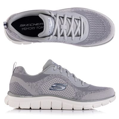 SKECHERS Herren-Sneaker Track Glendor Strick Memory Foam
