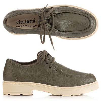 VITAFORM Damen-Halbschuh Hirschleder Shock Absorber Sohle Svenja