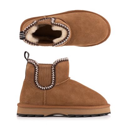EMU Australia Damen-Stiefel Higgie Schafsfell bestickt