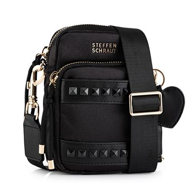 STEFFEN SCHRAUT Crossbody Tasche Nylon Nieten diverse Fächer