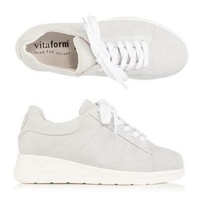 VITAFORM Damen-Sneaker Veloursleder Luftpolsterfußbett Sohle Valentina