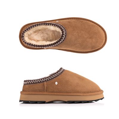 EMU Australia Damen-Stiefel Sharky Scuff gefüttert bestickt