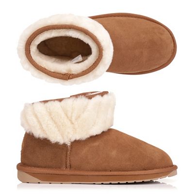 EMU Australia Damen-Stiefel Pyke Lammfellmanschette gefüttert