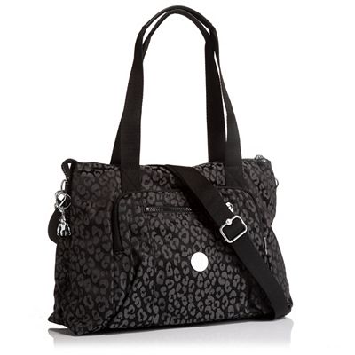 KIPLING® Henkeltasche Leann abnehmbarer Riemen Jacquard-Optik