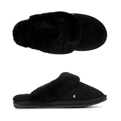 EMU Australia Damen-Hausschuh Jolie Wildleder Schaffell gefüttert