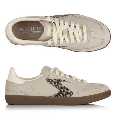 SKECHERS Damen-Sneaker Hotshot Strasssteine Memory Foam