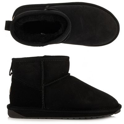 EMU Australia Damen-Bootie Stinger echt Lammfell wasserfest