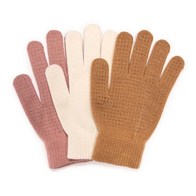 MUK LUKs Damen-Handschuhe Farbmix Einheitsgröße 3er Pack