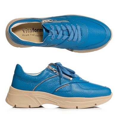 VITAFORM Damen-Sneaker Hirschleder Shock Absorber Sohle Liz