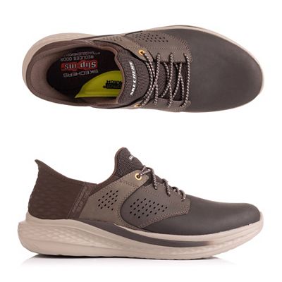 SKECHERS Herren-Slipper Slade Macklin Materialmix Hands Free Slip-Ins®