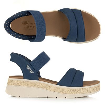 Thumbnail - SKECHERS Damen-Sandale Bobs Sun Ray Materialmix Hands Free Slip-ins®