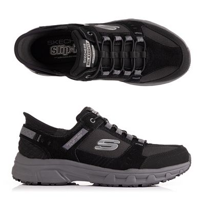 SKECHERS Herren-Slipper Oak Canyon Wildleder Hands Free Slip-Ins®