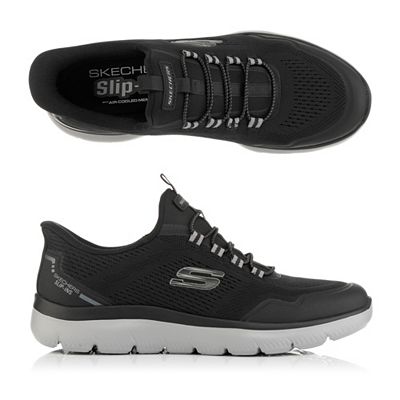 Thumbnail - SKECHERS Herren-Slipper Summits-Top Rate Materialmix Hands Free Slip-ins®