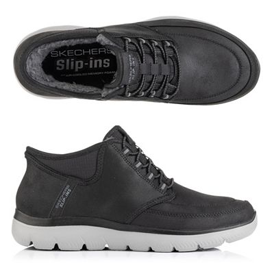 SKECHERS Herren-Stiefelette Summits-Siegul Materialmix Hands Free Slip-Ins®