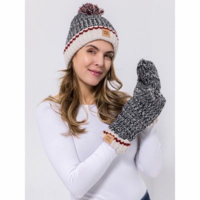 Thumbnail - MUK LUKs Strickmütze & Handschuhe 2tlg. Set Einheitsgröße