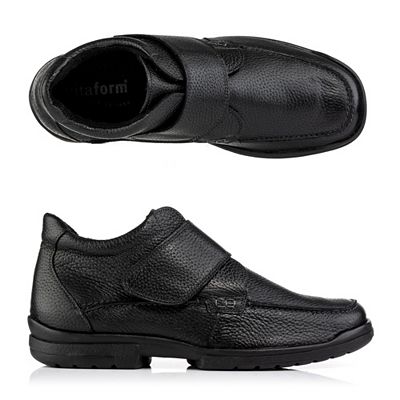 VITAFORM Herren-Stiefelette Hirschleder Klettverschluss Sohle Hendrik