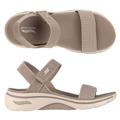 SKECHERS Damen-Sandalette Annie-Go Walk Arch Funktionsstrick Arch Fit®-Fußbett