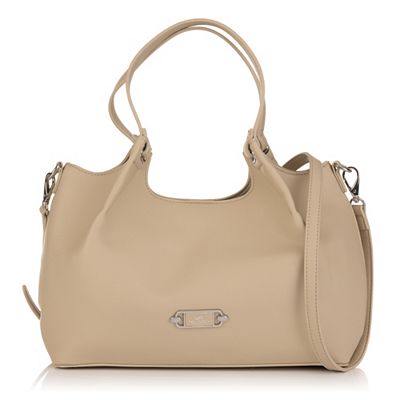 Thumbnail - VIA MILANO Henkeltasche Leder-Optik diverse Fächer verstellbarer Riemen