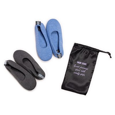 Thumbnail - MUK LUKs Reise Ballerina flexible Sohle 2er-Set Reisebeutel