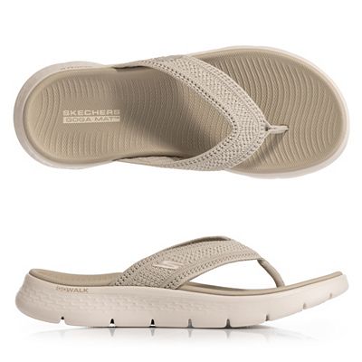 SKECHERS Damen-Pantolette Go Walk Flex-Holly Strick ULTRA GO® Dämpfung